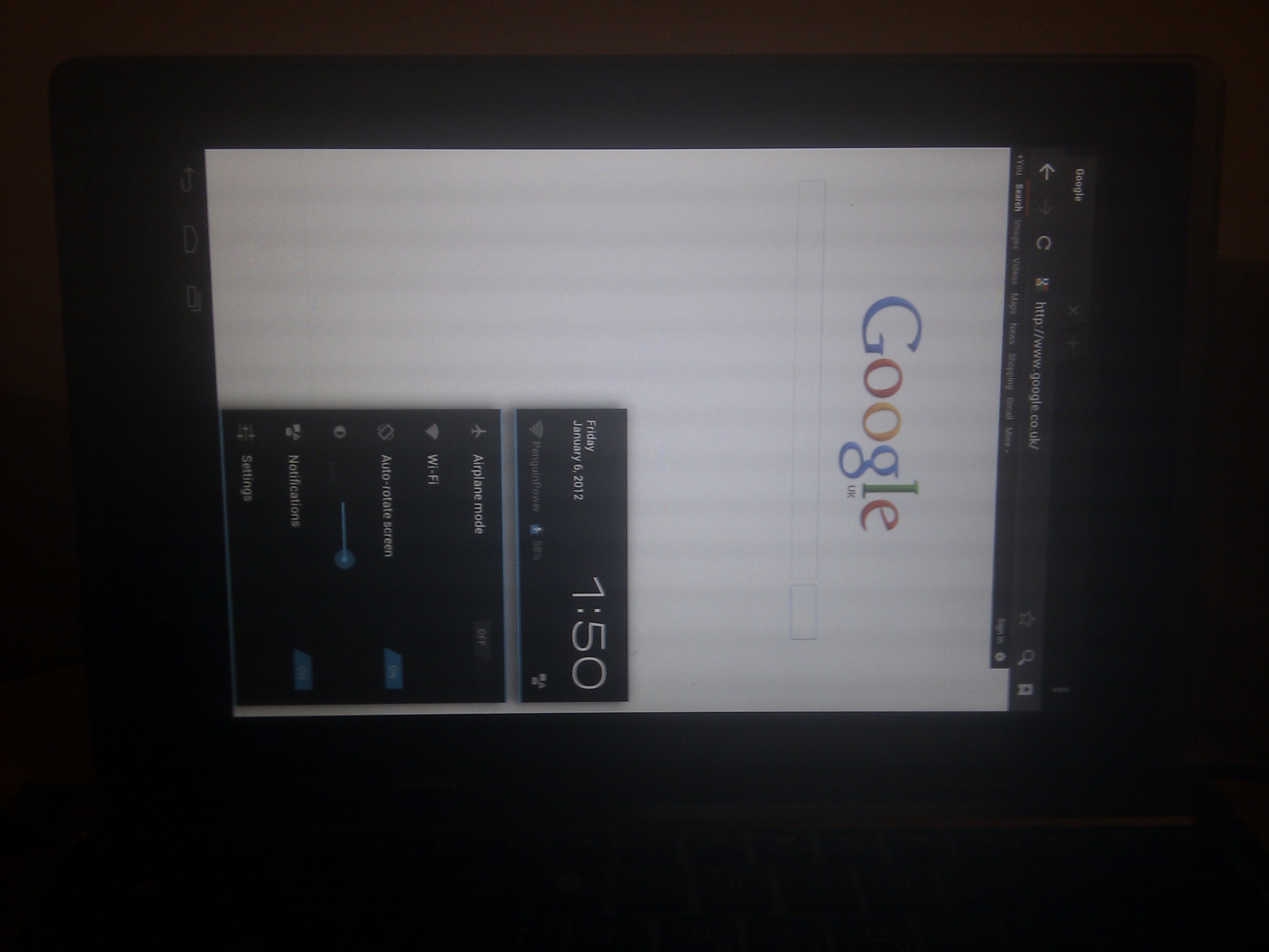 ICS on the TF101, with WiFi